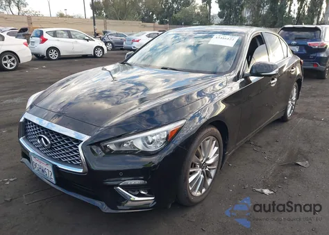 2021 Infiniti Q50 Luxe from USA, damaged, VIN JN1EV7BP7MM704563